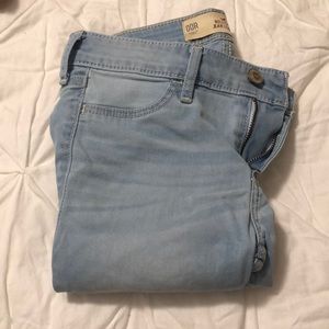 hollister jean legging